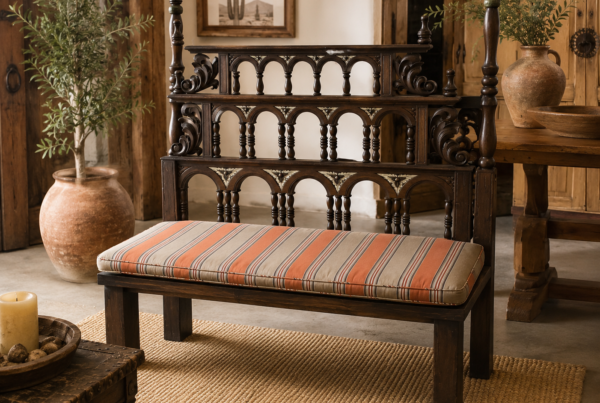 Mission Revival Bench