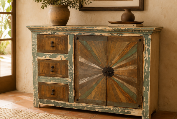 Rustic Starbust Sideboard