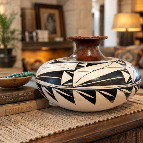 San Esteban Navajo Style Vase