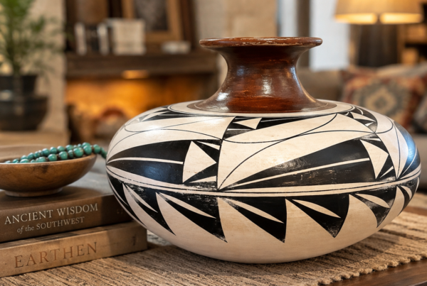 San Esteban Navajo Style Vase