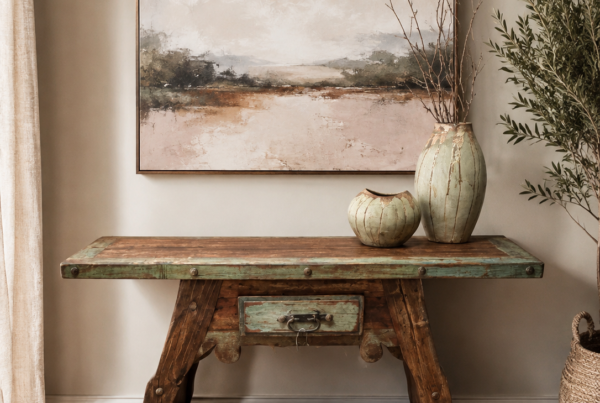 Skirt Sofa Table