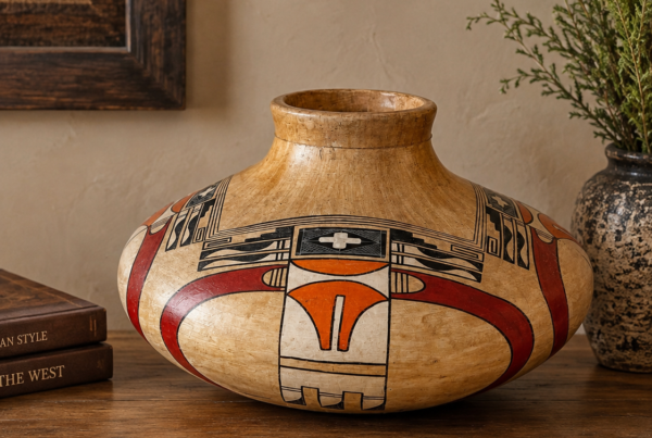 Tiuque Navajo Style Vase