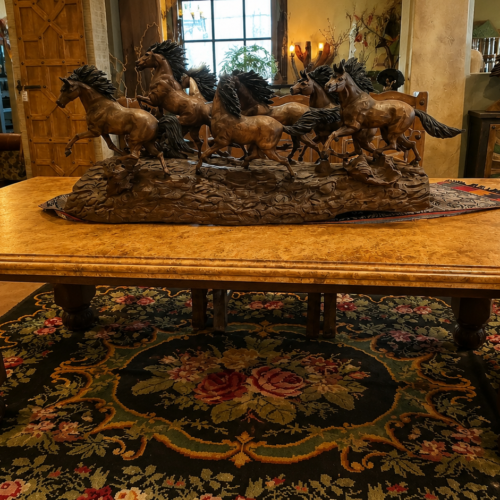 Travertine Table