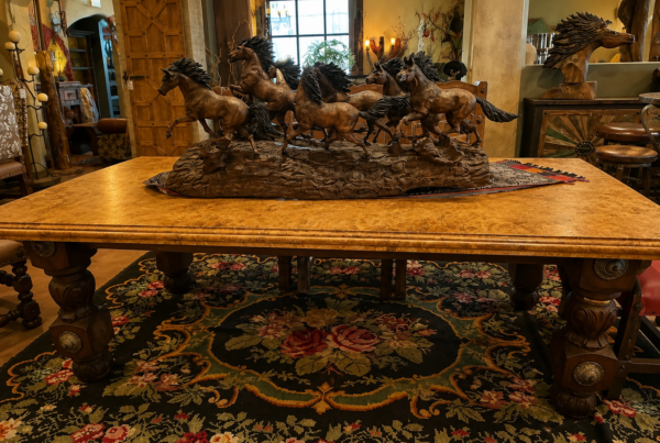 Travertine Table