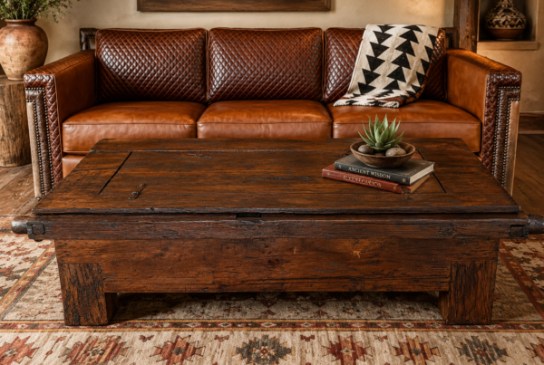 Weathered Hacienda Trunk Coffee Table