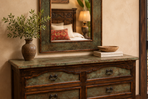 Patina Copper Dresser