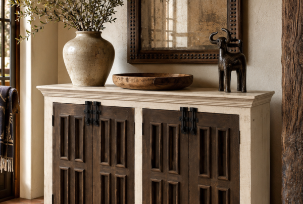Casey White Wash Sideboard