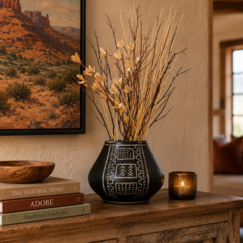 Desert Glyph Vase