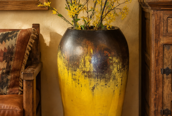 Desert Sun Floor Vase