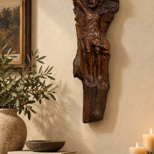 Hand-Sculptured Christ