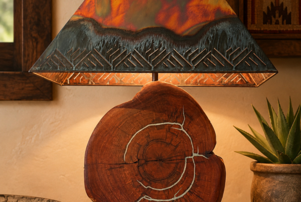 Mesquite galaxy Lamp