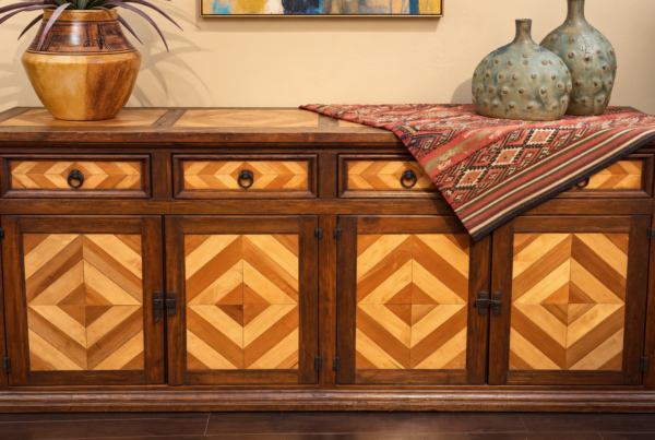 Mesquite Inlay Colea Buffet