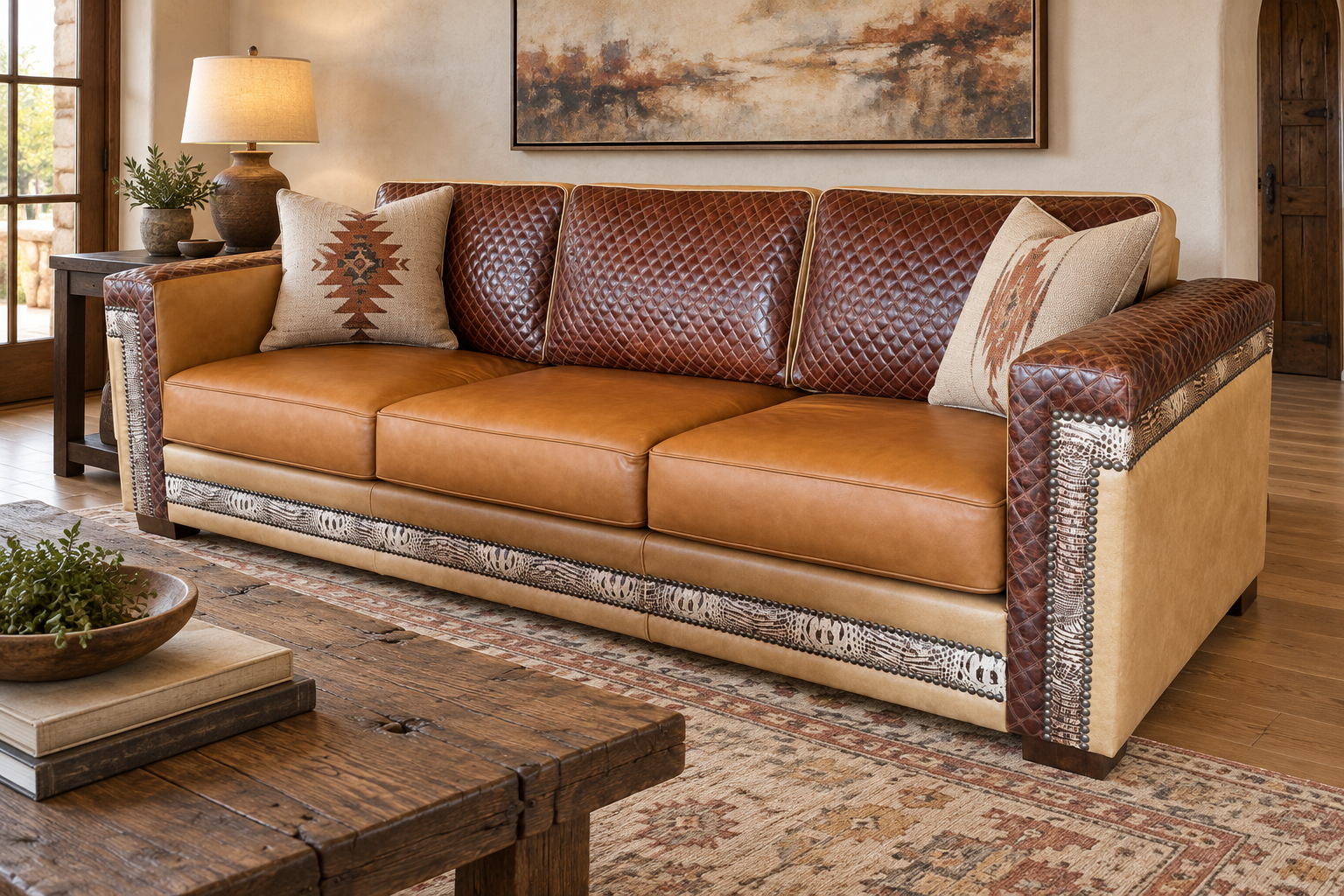 Montana Cognac Sofa
