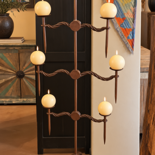 Rustic Candelabrum