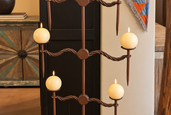 Rustic Candelabrum