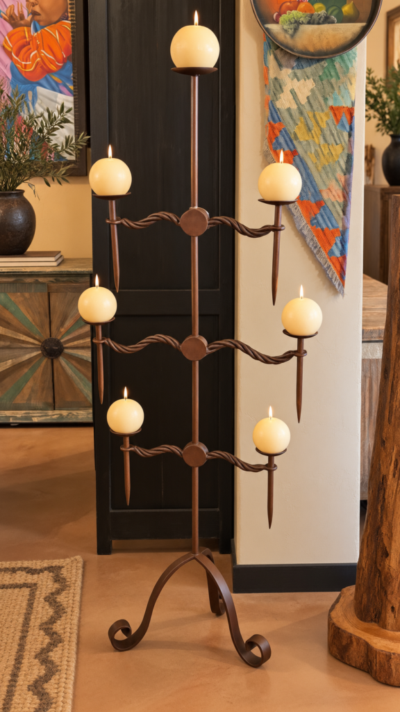 Rustic Candelabrum