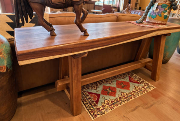 Rustic Southwest Parota Console