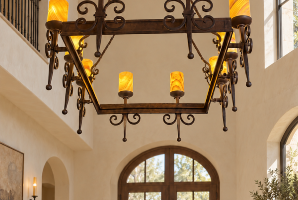 Santa Fe Onyx Chandelier