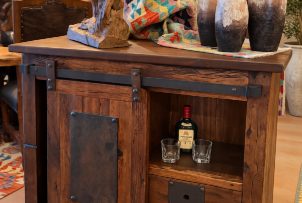Sliding Door Wine Cabinet