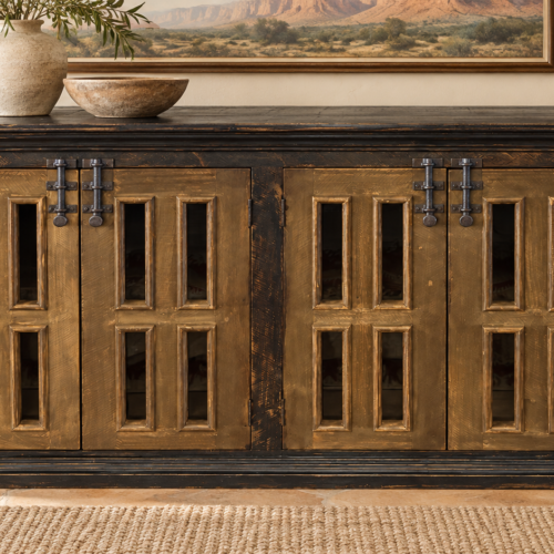 Casey Black Wash Sideboard