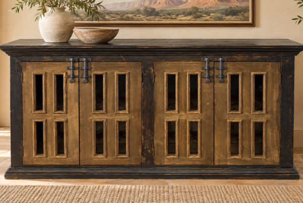 Casey Black Wash Sideboard