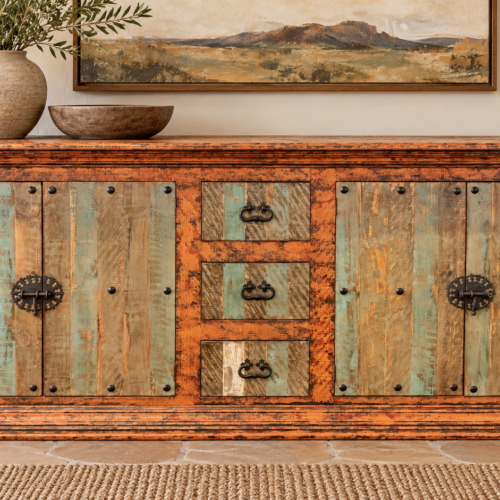 Terracotta Wash Chameleon XL Buffet