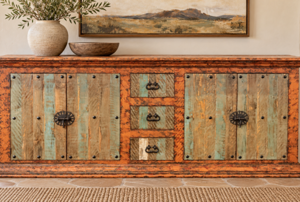 Terracotta Wash Chameleon Buffet