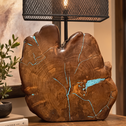 The Big Forrie Mesquite Lamp