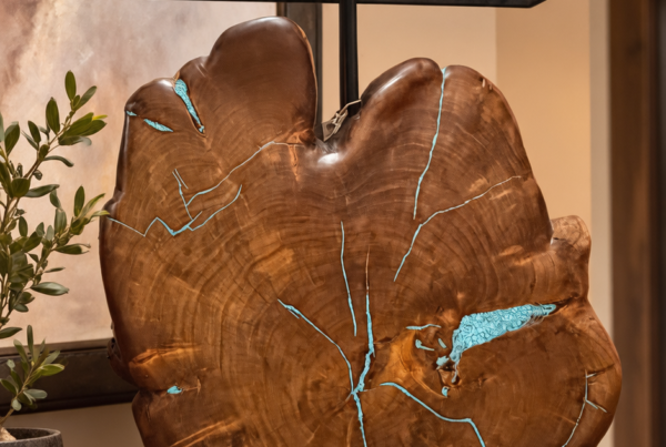 The Big Forrie Mesquite Lamp